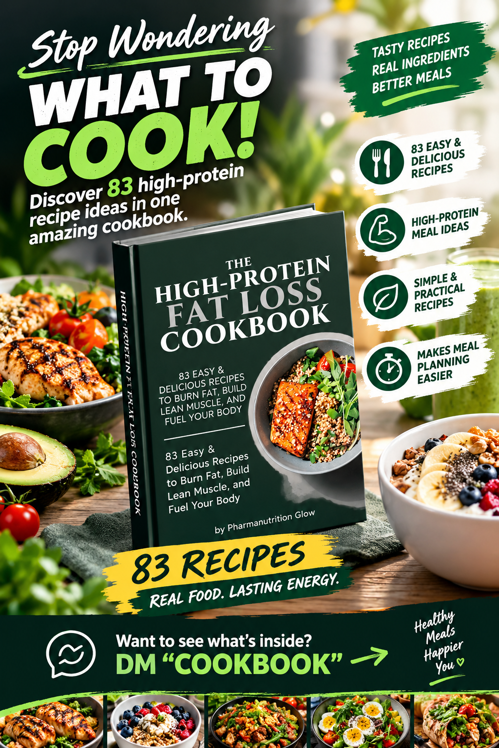 The High-Protein Fat Loss Cookbook: Delicious Recipes for Healthy Weight Loss